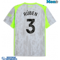 Manchester City Ruben Dias #3 Replica Third Shirt 2025-26 Short Sleeve